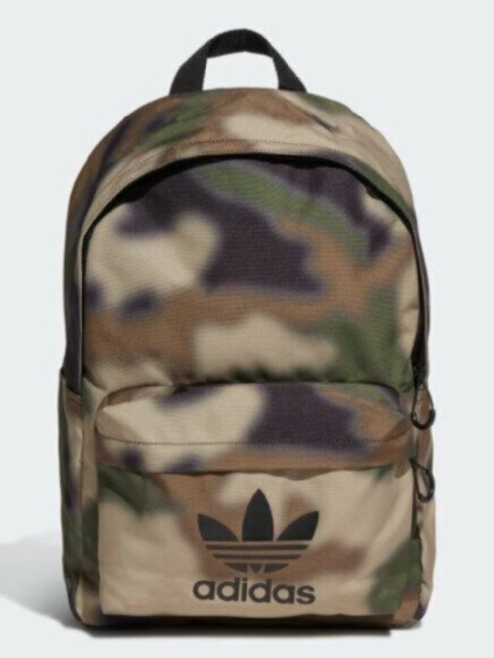 Adidas Backpack Blurred Camo Hemp Wild Pine Black School Gym Travel New With Tag